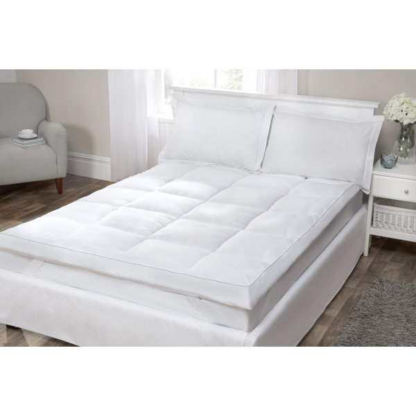 Symple Stuff 8cm Down Alternative Mattress Topper & Reviews Wayfair.co.uk